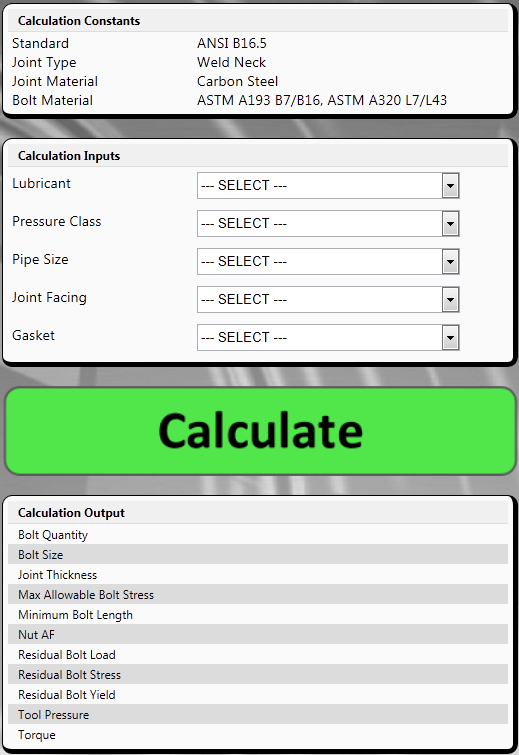 Bolt Torque Conversion Chart